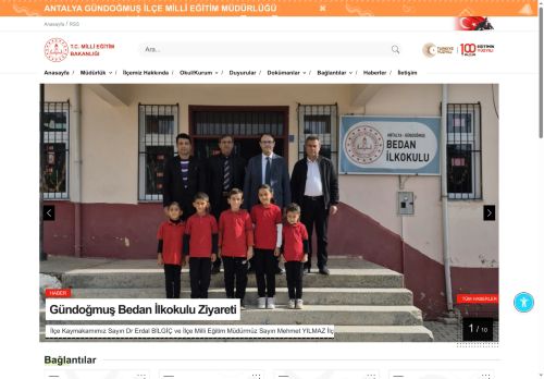 MEB ANTALYA - GÜNDOĞMUŞ İLÇE MİLLÎ EĞİTİM MÜDÜRLÜĞÜ
