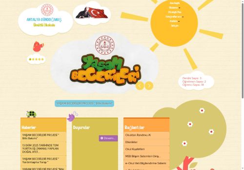 ANTALYA / GÜNDOĞMUŞ - Ümütlü İlkokulu