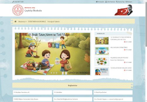 ANTALYA / KAŞ - Çayköy İlkokulu