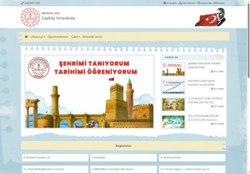 ANTALYA / KAŞ - Çayköy Ortaokulu