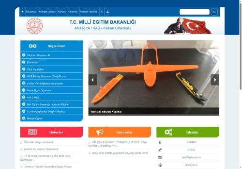 ANTALYA / KAŞ - Kalkan Ortaokulu