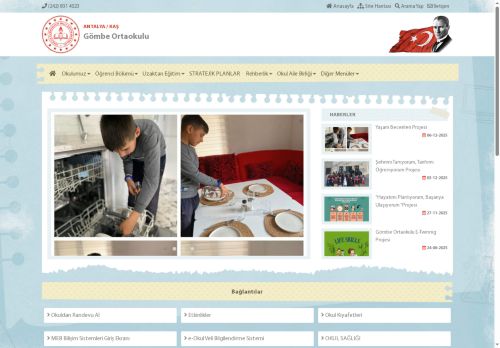 ANTALYA / KAŞ - Gömbe Ortaokulu