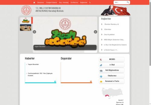 ANTALYA / KAŞ - Karadağ İlkokulu