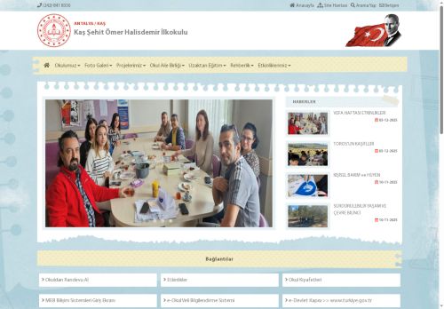 ANTALYA / KAŞ - Kaş Şehit Ömer Halisdemir İlkokulu