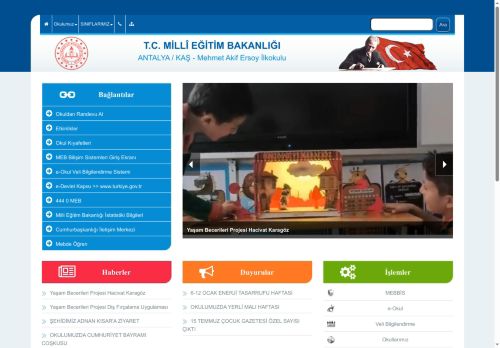 ANTALYA / KAŞ - Mehmet Akif Ersoy İlkokulu