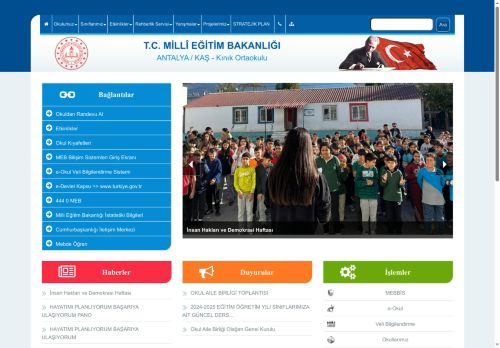 ANTALYA / KAŞ - Kınık Ortaokulu