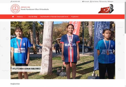 ANTALYA / KAŞ - Kınık Yurdusev Ulus Ortaokulu