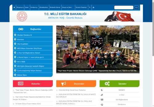 ANTALYA / KAŞ - Üzümlü İlkokulu