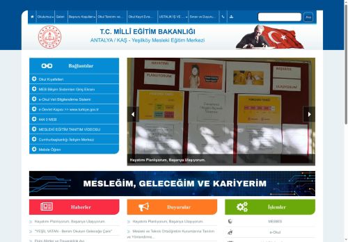 ANTALYA / KAŞ - Yeşilköy Mesleki Eğitim Merkezi