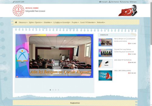ANTALYA / KEMER - Göynük Fen Lisesi