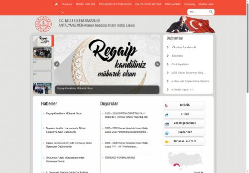 ANTALYA / KEMER - Kemer Anadolu İmam Hatip Lisesi