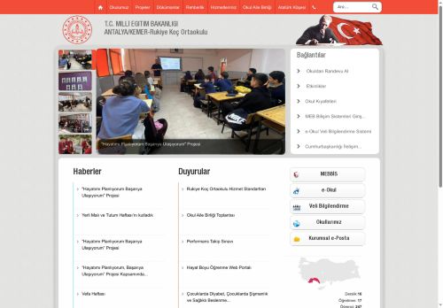 ANTALYA / KEMER - Rukiye Koç Ortaokulu