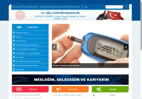 ANTALYA / KEMER - Kemer Merkez Mesleki ve Teknik Anadolu Lisesi