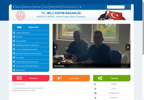 ANTALYA / KEPEZ - Ahmet Coşkun Bulut Ortaokulu