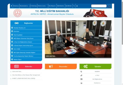 ANTALYA / KEPEZ - Ahmet-Leman Baydar Ortaokulu