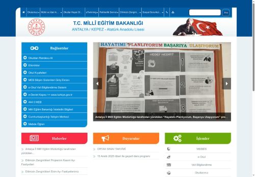 ANTALYA / KEPEZ - Atatürk Anadolu Lisesi