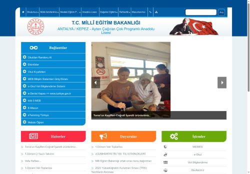 ANTALYA / KEPEZ - Ayten Çağıran Çok Programlı Anadolu Lisesi