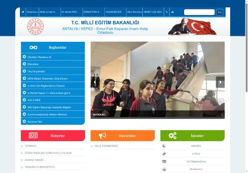 ANTALYA / KEPEZ - Ernur-Faik Koparan İmam Hatip Ortaokulu