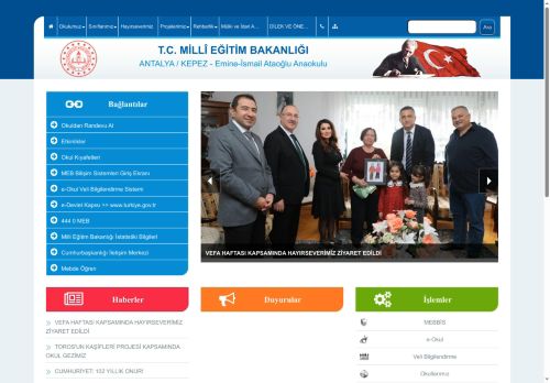 ANTALYA / KEPEZ - Emine-İsmail Ataoğlu Anaokulu