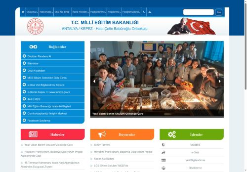 ANTALYA / KEPEZ - Hacı Çetin Babüroğlu Ortaokulu