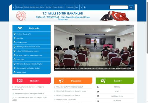 ANTALYA / MANAVGAT - Hacı Şayeste-Mustafa Güneş Ortaokulu