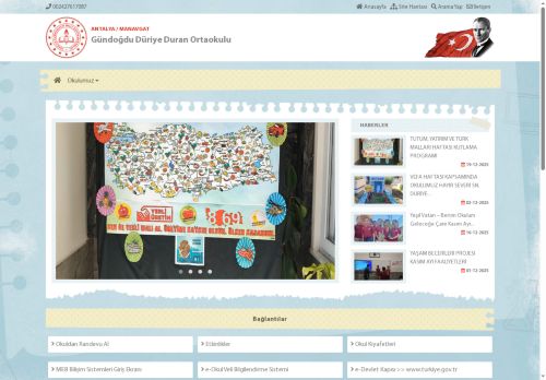 ANTALYA / MANAVGAT - Gündoğdu Düriye Duran Ortaokulu