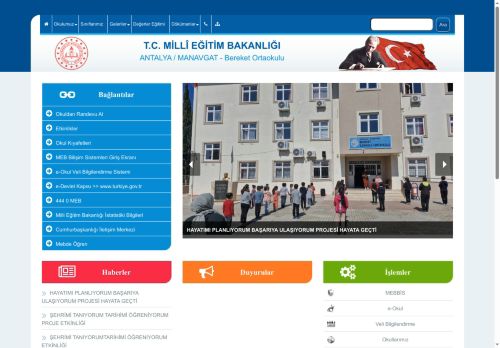 ANTALYA / MANAVGAT - Bereket Ortaokulu