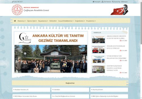 ANTALYA / MANAVGAT - Çağlayan Anadolu Lisesi