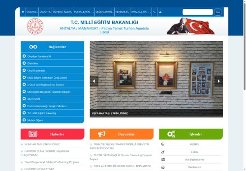 ANTALYA / MANAVGAT - Fatma Temel Turhan Anadolu Lisesi