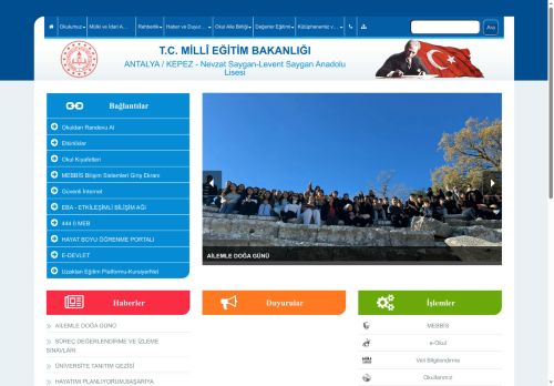 ANTALYA / KEPEZ - Nevzat Saygan-Levent Saygan Anadolu Lisesi