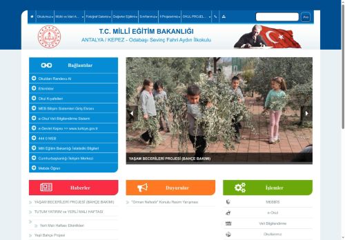 ANTALYA / KEPEZ - Odabaşı Sevinç Fahri Aydın İlkokulu