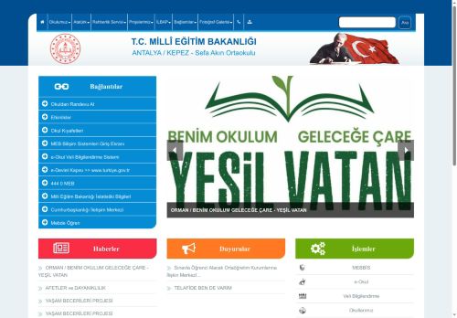 ANTALYA / KEPEZ - Sefa Akın Ortaokulu