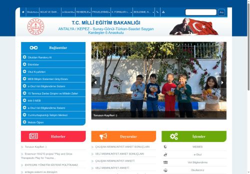 ANTALYA / KEPEZ - Sunay-Gönül-Türkan-Saadet Saygan Kardeşler-5 Anaokulu