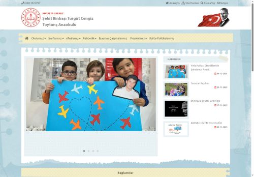 ANTALYA / KEPEZ - Şehit Binbaşı Turgut Cengiz Toytunç Anaokulu