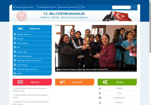 ANTALYA / KEPEZ - Şehit Ali Daniyar Ortaokulu