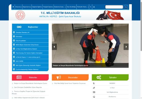 ANTALYA / KEPEZ - Şehit İlyas Acar İlkokulu