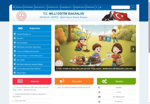 ANTALYA / KEPEZ - Şehit Kazım Esmer İlkokulu