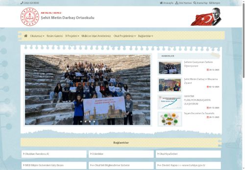 ANTALYA / KEPEZ - Şehit Metin Darbaş Ortaokulu