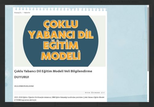 ANTALYA / KEPEZ - Turgut Reis Ortaokulu