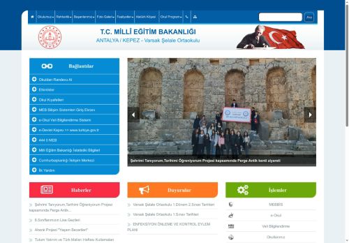 ANTALYA / KEPEZ - Varsak Şelale Ortaokulu