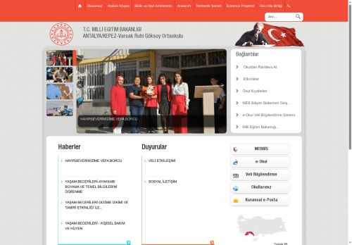 ANTALYA / KEPEZ - Varsak Ruhi Göksoy Ortaokulu
