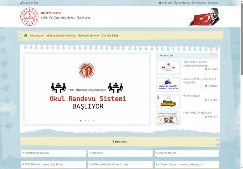 ANTALYA / KEPEZ - 100. Yıl Cumhuriyet İlkokulu