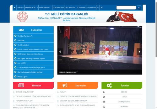 ANTALYA / KONYAALTI - Abdurrahman Neriman Bileydi İlkokulu