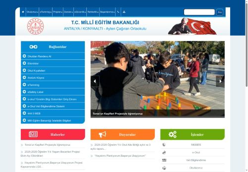 ANTALYA / KONYAALTI - Ayten Çağıran Ortaokulu