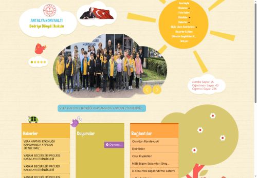 ANTALYA / KONYAALTI - Bedriye Bileydi İlkokulu