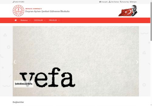 ANTALYA / KONYAALTI - Doyran Ayten-Şevket Gülveren İlkokulu