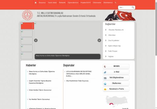 ANTALYA / KONYAALTI - Leyla Kahraman Sevim Ertenü Ortaokulu