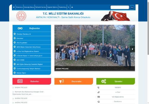 ANTALYA / KONYAALTI - Saime Salih Konca Ortaokulu