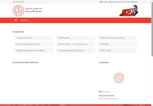 ANTALYA / KORKUTELİ - Akyar İlkokulu