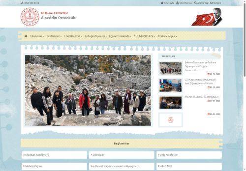 ANTALYA / KORKUTELİ - Alaeddin Ortaokulu